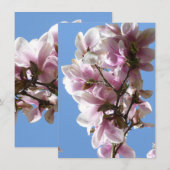 Carte Magnolia blossom (Devant / Derrière)