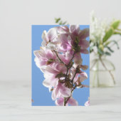Carte Magnolia blossom (Debout devant)