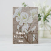 Carte Magnolia blossom (Debout devant)
