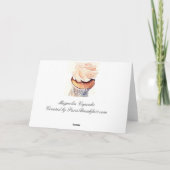 Carte Magnolia Cupcake (Dos)
