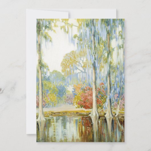 Carte Magnolia Gardens | Alfred Hutty (Devant)