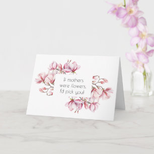 Carte Magnolia pour la fête des mères
