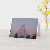 Carte Magnum Xl200 au crépuscule (Fleur jaune)