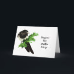 Carte Magpie's Like Sparkly things Funny Birthday<br><div class="desc">Magpie est comme des choses étincelantes cette carte amusante est une carte d'anniversaire parfaite pour votre personne Magpie préférée dans votre vie qui aime aussi les choses étincelantes et a un sens de l'humour</div>
