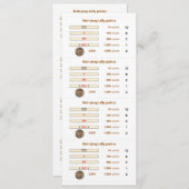 Carte Mah-Jong - 2 (avec pièce) (Devant / Derrière)