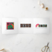 Carte Mah Jongg 2025 triplée (Intérieur)