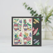 Carte Mah Jongg Beauté (Debout devant)