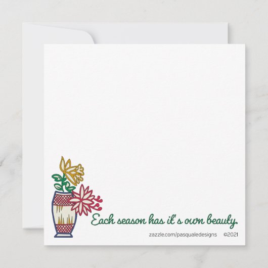 Carte Mah Jongg Beauté (Dos)