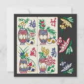 Carte Mah Jongg Beauté (Devant)