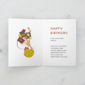 Carte Mah Jongg Fairy Birday Card (Intérieur)