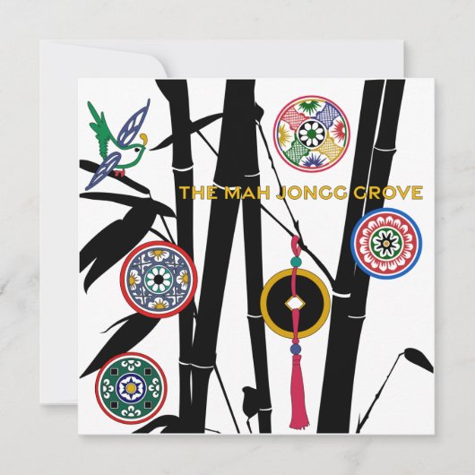 Carte Mah Jongg Grove (Devant)