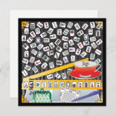 Carte Mah Jongg Limerick Mahj Flat Card (Devant / Derrière)