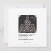 Carte Mah Jongg Limerick Taj Plat (Dos)