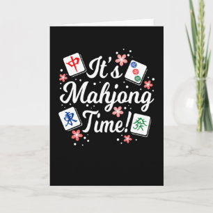 Carte Mahjong est l'heure du Mahjong pour tous les Mahjo