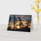 Carte Mai la force de la vie soit avec vous (Fleur jaune)