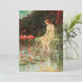 Carte Maiden aux Flamants roses | Église Frederick Stuar (Debout devant)