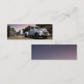 Carte maigre de camion vintage (Devant / Derrière)