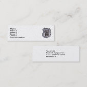 Carte maigre de profil de l'itinéraire 66 (Devant / Derrière)