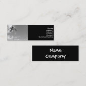 Carte maigre de profil de Treet de paume (Devant / Derrière)