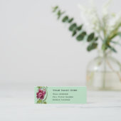 Carte maigre de profil de vigne de fleur (Debout devant)