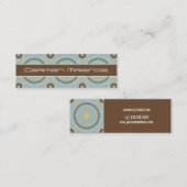 Carte maigre de rétros points (Devant / Derrière)