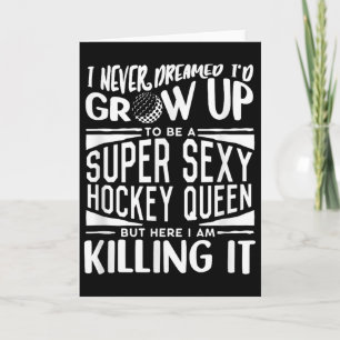 Carte Maillot de joueur de hockey sur gazon Femmes Fille