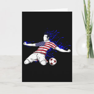 Carte Maillot de l'équipe nationale de soccer d'Amérique