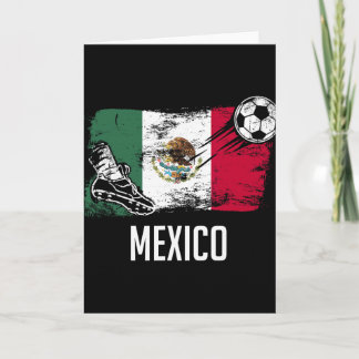 Carte Maillot du drapeau du Mexique Équipe de football m
