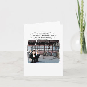 Carte Main-d'oeuvre mise à pied