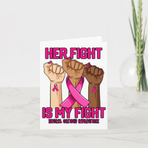 Carte Main Son Combat Est Mon Combat Conscience Du Cance