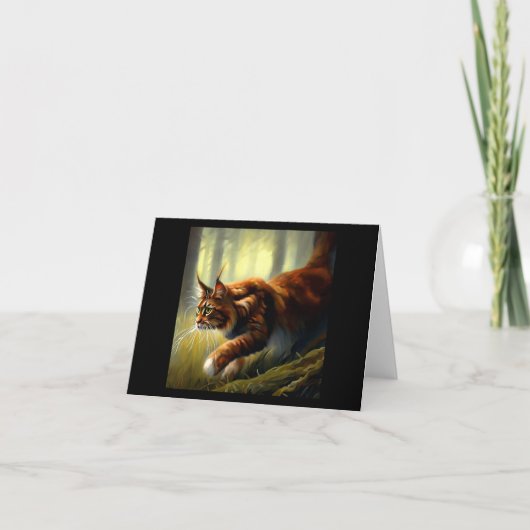 Carte Maine Coon (Devant)