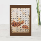 Carte Mains de langue (Devant)