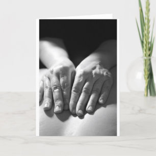 Carte Mains de massage