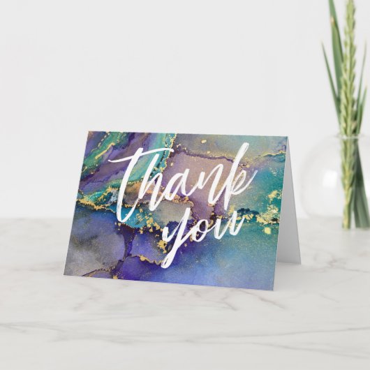 Carte Mains Décontractées de l'art Abstrait liquide mult (Devant)