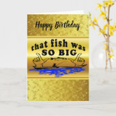 Carte Mains séparées montrant un poisson et un bateau av (Fleur jaune)