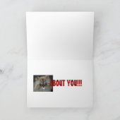 Carte Maintenant, vous l'avez fait...Je suis vraiment MA (Intérieur)