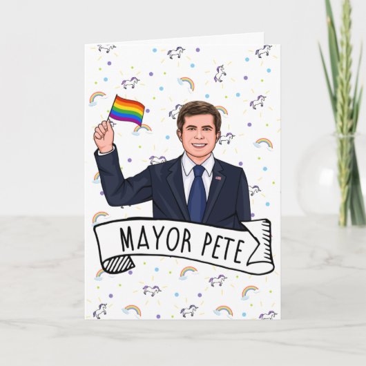Carte Maire Pete Pride (Devant)
