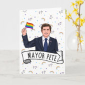 Carte Maire Pete Pride (Fleur jaune)