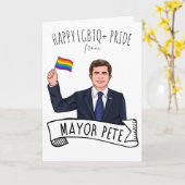 Carte Maire Pete Pride (Fleur jaune)