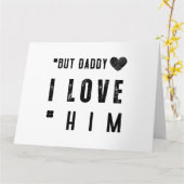 Carte Mais Papa Je L'aime (Fleur jaune)