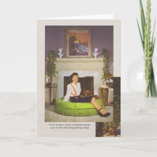 Carte Maison 1944 de Joan Crawford Brentwood (Devant)
