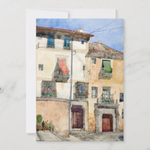 Carte Maison ancienne à Segovia, Espagne   Cass Gilbert