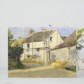 Carte Maison avec échafaudage (construction Vintage) (Debout devant)