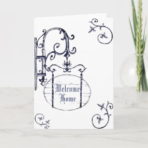 Carte Maison bienvenue