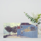 Carte Maison bleue à Zaandam par Claude Monet (Debout devant)