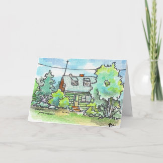 Carte Maison de cottage sur 89