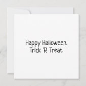 Carte Maison de grand Éffrayant (Dos)