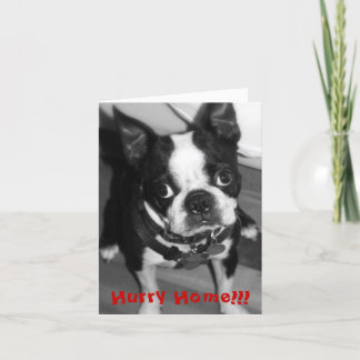 Carte Maison de hâte