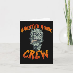 Carte Maison de l'équipage - Halloween