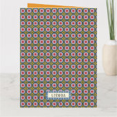 Carte Maison de Lisbonne avec tuiles (Dos)